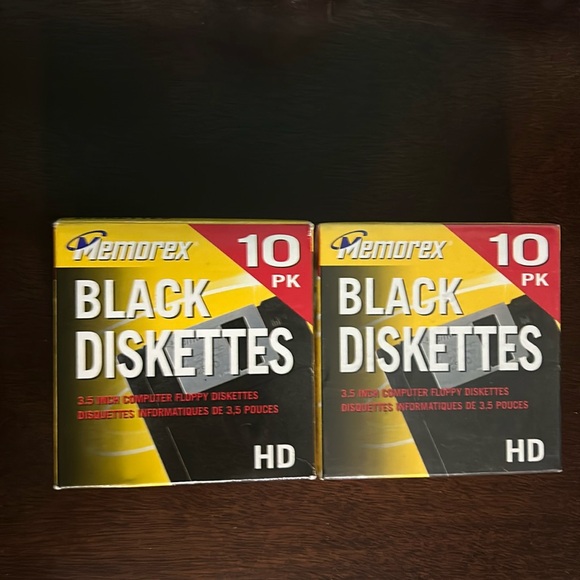 3/25$ NWT 20 PCS Memorex Floppy Discs - Picture 1 of 4